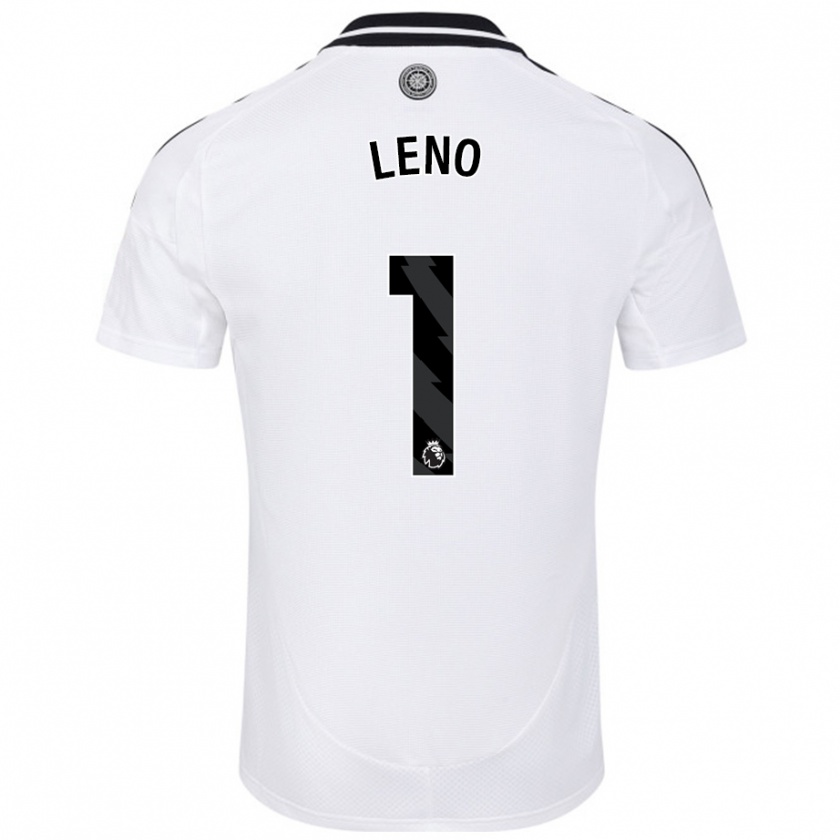 Kandiny Enfant Maillot Bernd Leno #1 Blanc Tenues Domicile 2024/25 T-Shirt