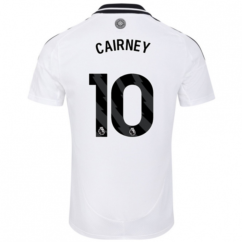 Kandiny Enfant Maillot Tom Cairney #10 Blanc Tenues Domicile 2024/25 T-Shirt