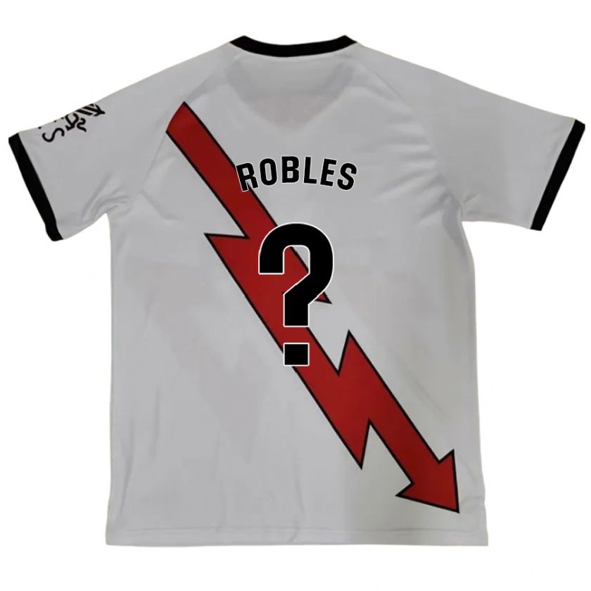 Kandiny Enfant Maillot Diego Robles #0 Rouge Tenues Extérieur 2024/25 T-Shirt