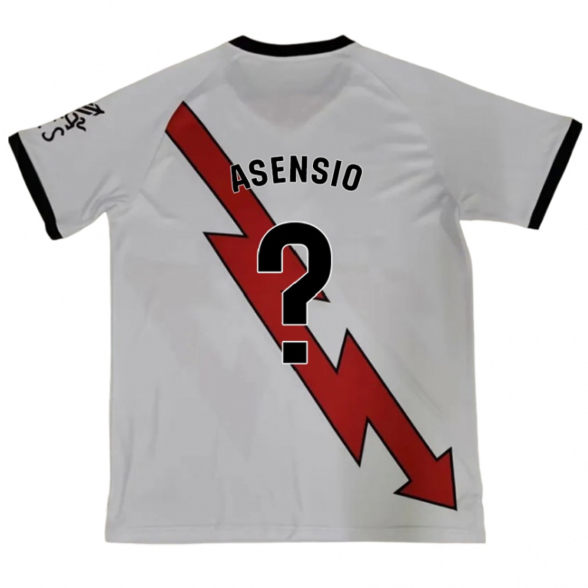 Kandiny Enfant Maillot Santi Asensio #0 Rouge Tenues Extérieur 2024/25 T-Shirt