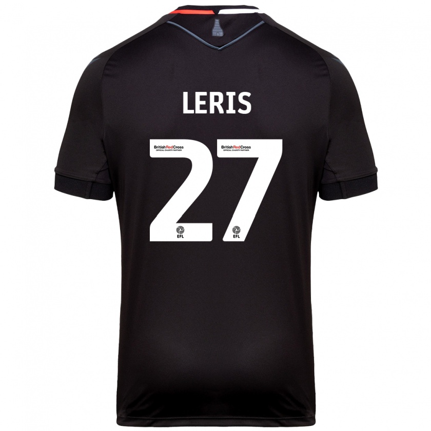 Kandiny Homme Maillot Mehdi Léris #27 Noir Tenues Extérieur 2024/25 T-Shirt