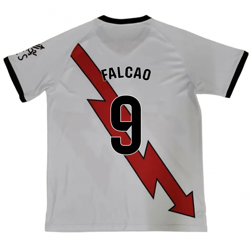 Kandiny Homme Maillot Radamel Falcao #9 Rouge Tenues Extérieur 2024/25 T-Shirt