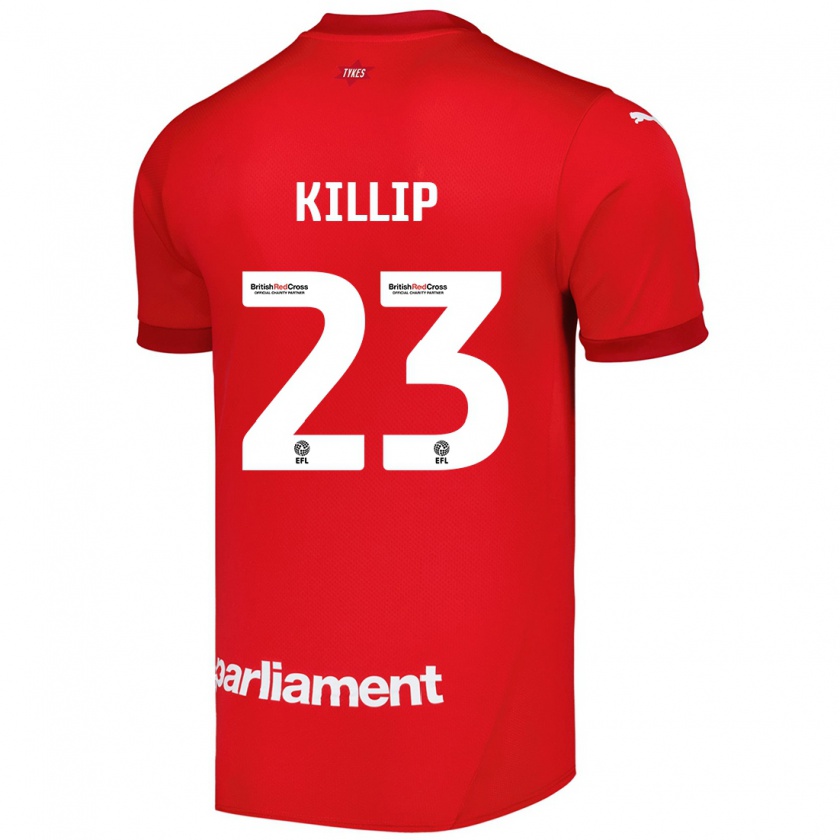 Kandiny Enfant Maillot Ben Killip #23 Rouge Tenues Domicile 2024/25 T-Shirt