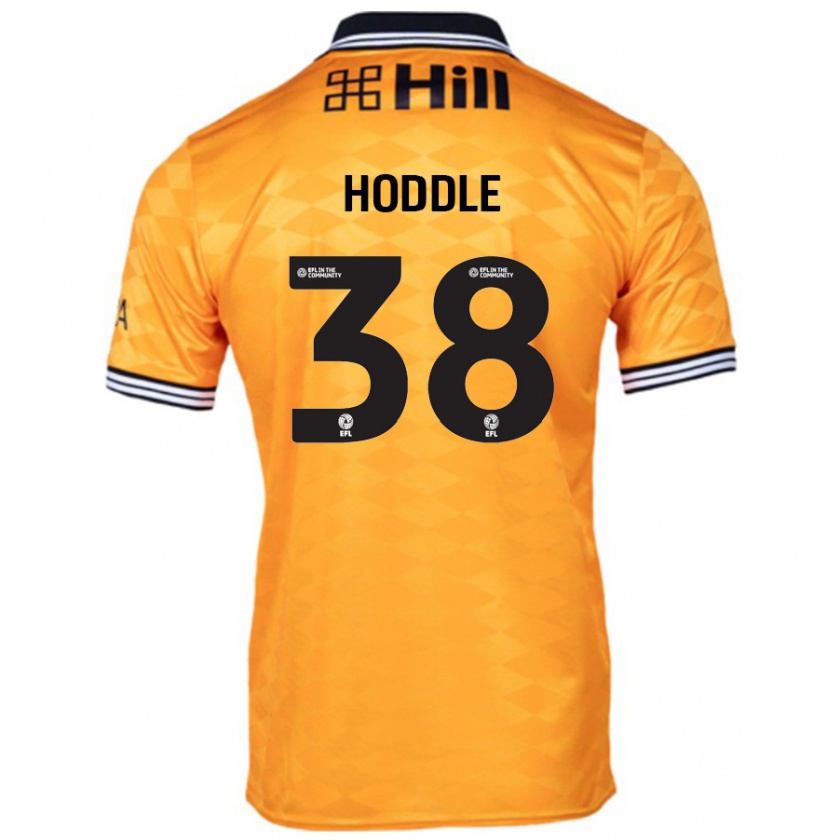 Kandiny Enfant Maillot George Hoddle #38 Orange Tenues Domicile 2024/25 T-Shirt