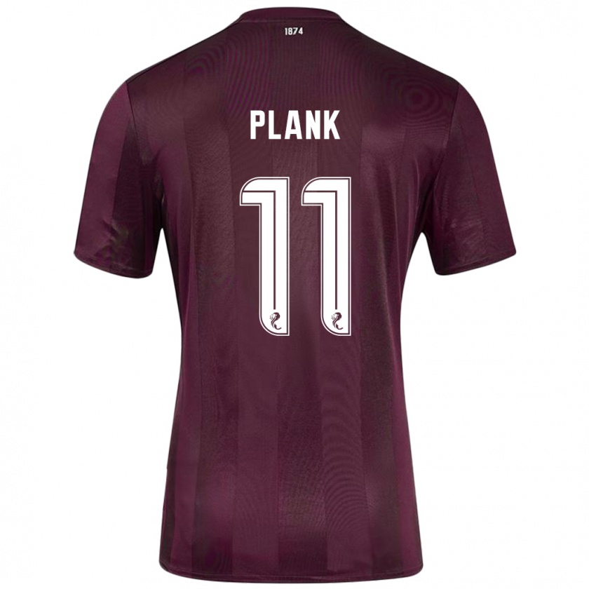 Kandiny Enfant Maillot Dom Plank #11 Bordeaux Tenues Domicile 2024/25 T-Shirt