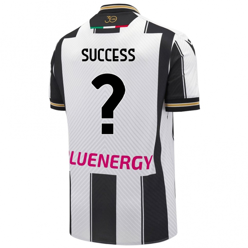 Kandiny Enfant Maillot Isaac Success #0 Blanc Noir Tenues Domicile 2024/25 T-Shirt