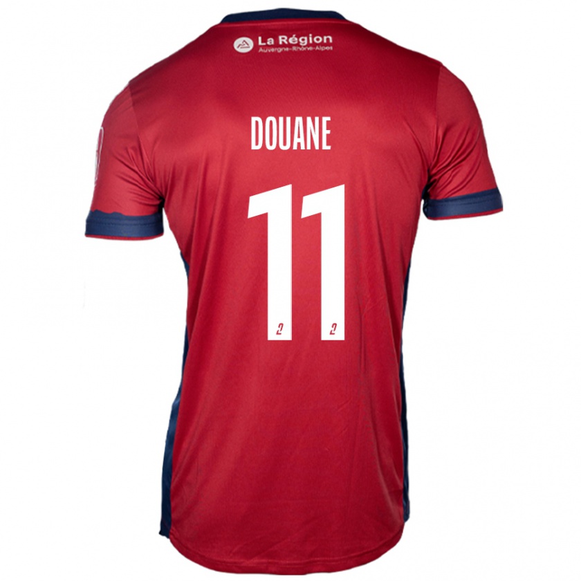 Kandiny Enfant Maillot Maïdine Douane #11 Bordeaux Clair Tenues Domicile 2024/25 T-Shirt