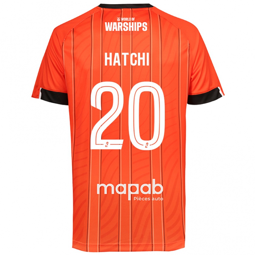 Kandiny Enfant Maillot Jérémy Hatchi #20 Orange Tenues Domicile 2024/25 T-Shirt