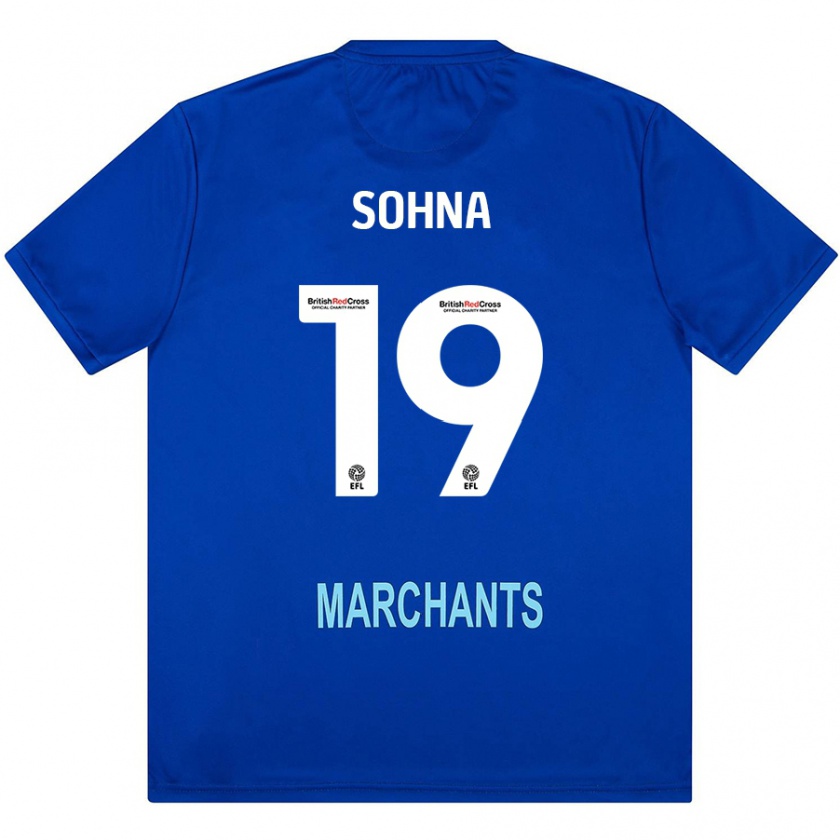 Kandiny Enfant Maillot Harrison Sohna #19 Vert Tenues Extérieur 2024/25 T-Shirt