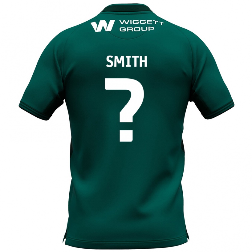 Kandiny Enfant Maillot Kyle Smith #0 Vert Tenues Extérieur 2024/25 T-Shirt