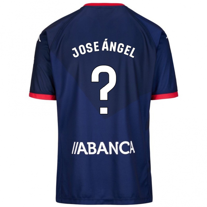 Kandiny Enfant Maillot José Ángel Jurado #20 Bleu Marine Tenues Extérieur 2024/25 T-Shirt