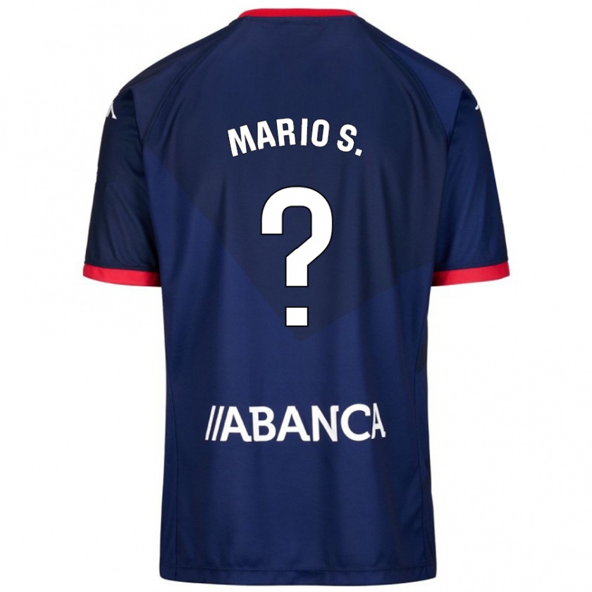 Kandiny Enfant Maillot Mario Soriano #21 Bleu Marine Tenues Extérieur 2024/25 T-Shirt