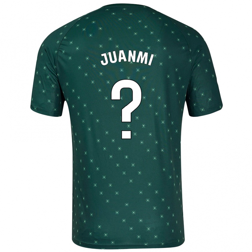 Kandiny Enfant Maillot Juanmi García #0 Vert Foncé Tenues Extérieur 2024/25 T-Shirt