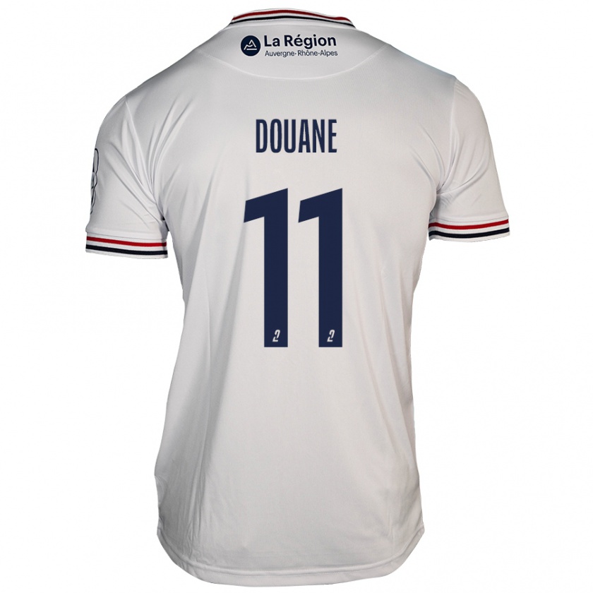 Kandiny Enfant Maillot Maïdine Douane #11 Blanc Tenues Extérieur 2024/25 T-Shirt