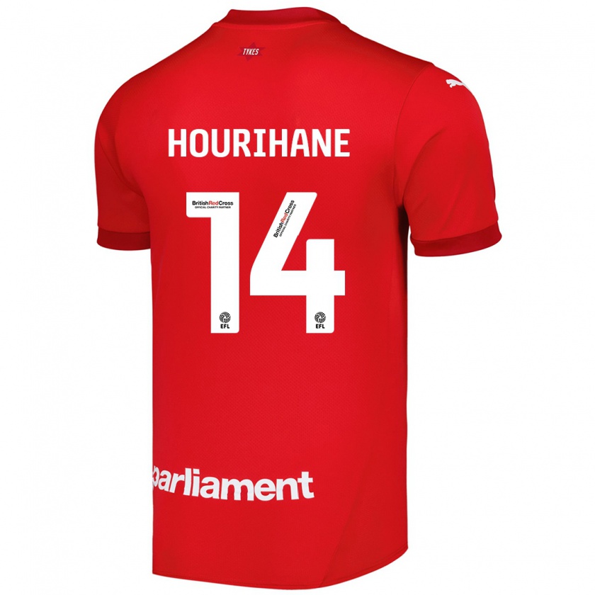 Kandiny Homme Maillot Conor Hourihane #14 Rouge Tenues Domicile 2024/25 T-Shirt