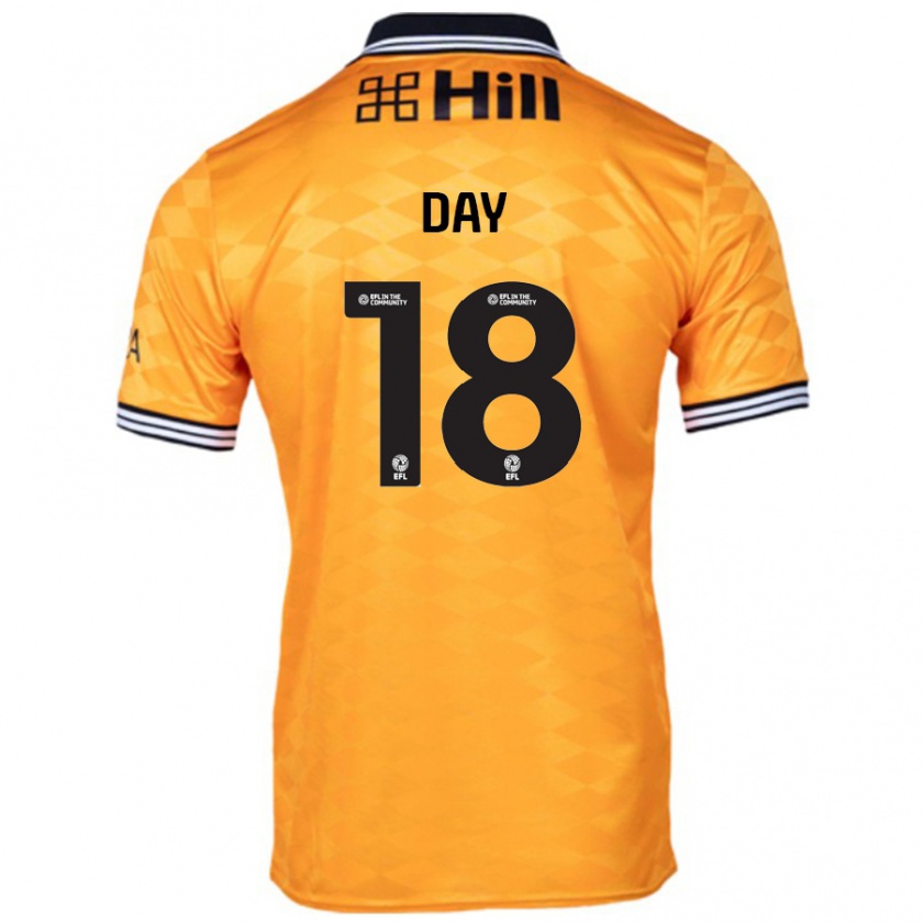 Kandiny Homme Maillot Niamh Day #18 Orange Tenues Domicile 2024/25 T-Shirt