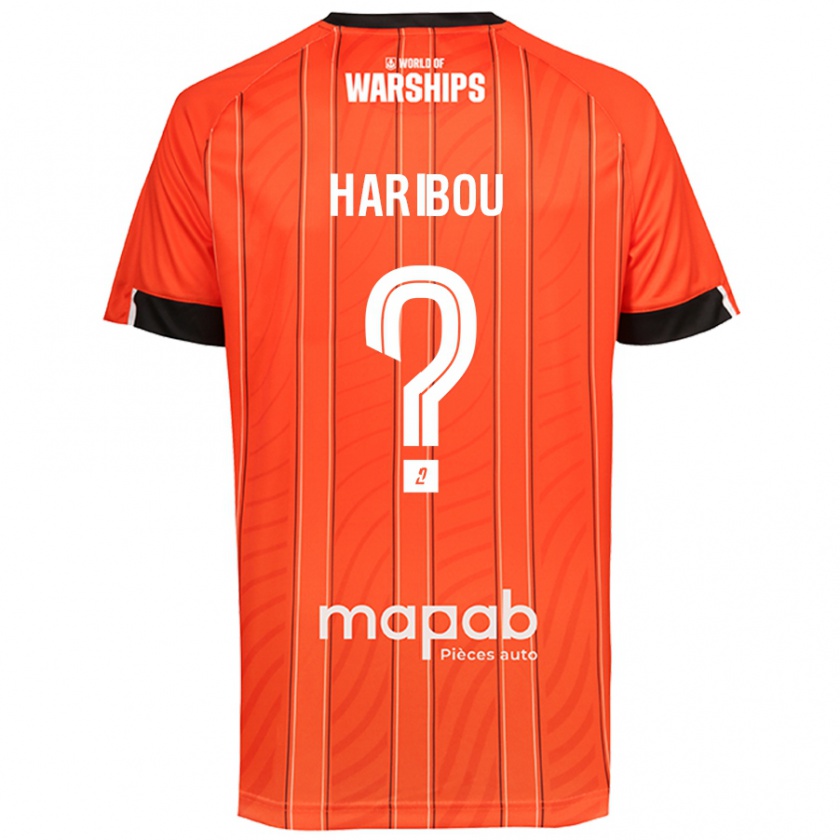 Kandiny Homme Maillot Samir Haribou #0 Orange Tenues Domicile 2024/25 T-Shirt