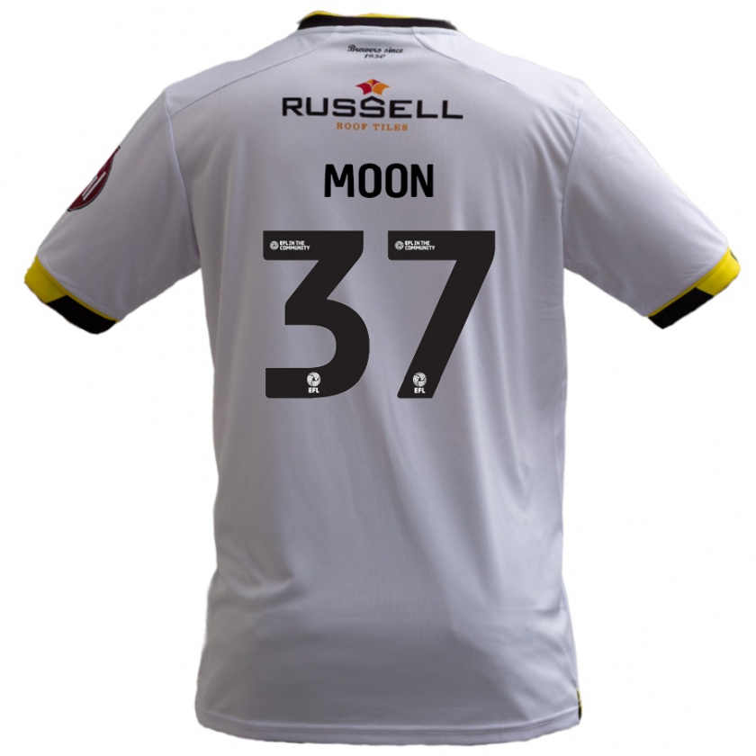 Kandiny Homme Maillot Jasper Moon #37 Blanc Tenues Extérieur 2024/25 T-Shirt