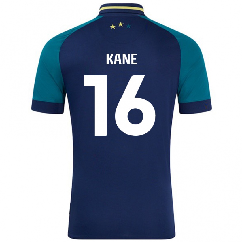 Kandiny Homme Maillot Herbie Kane #16 Marine Vert Foncé Tenues Extérieur 2024/25 T-Shirt