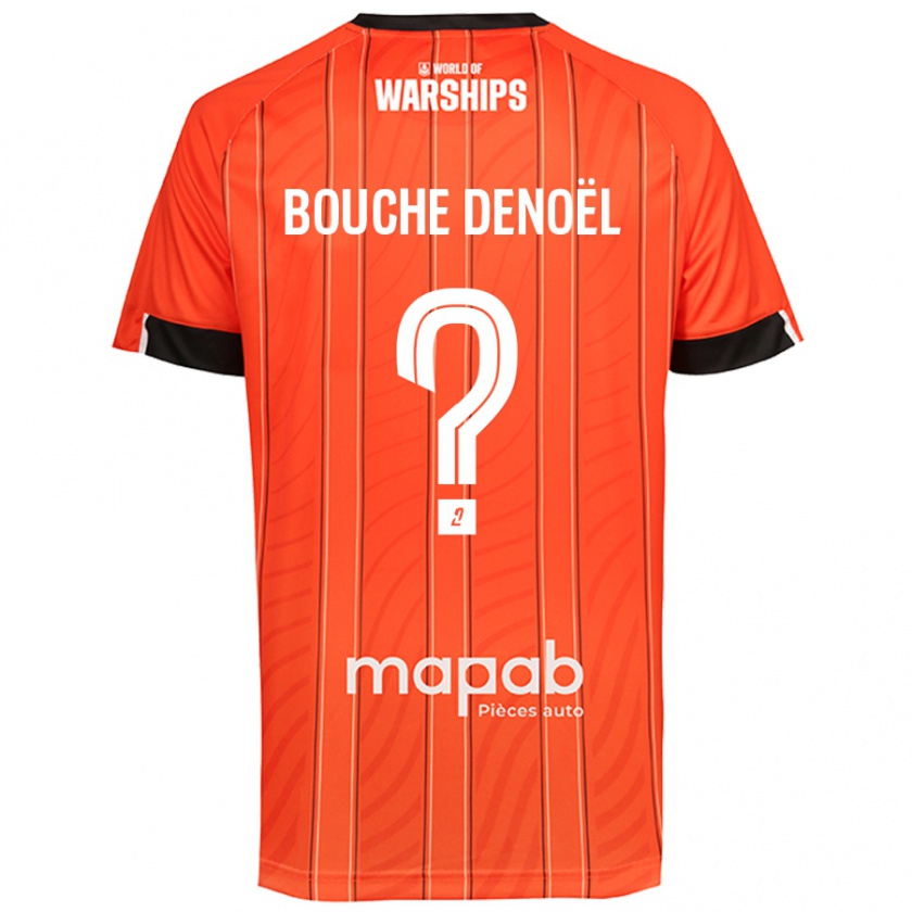 Kandiny Femme Maillot Max Bouche Denoël #0 Orange Tenues Domicile 2024/25 T-Shirt