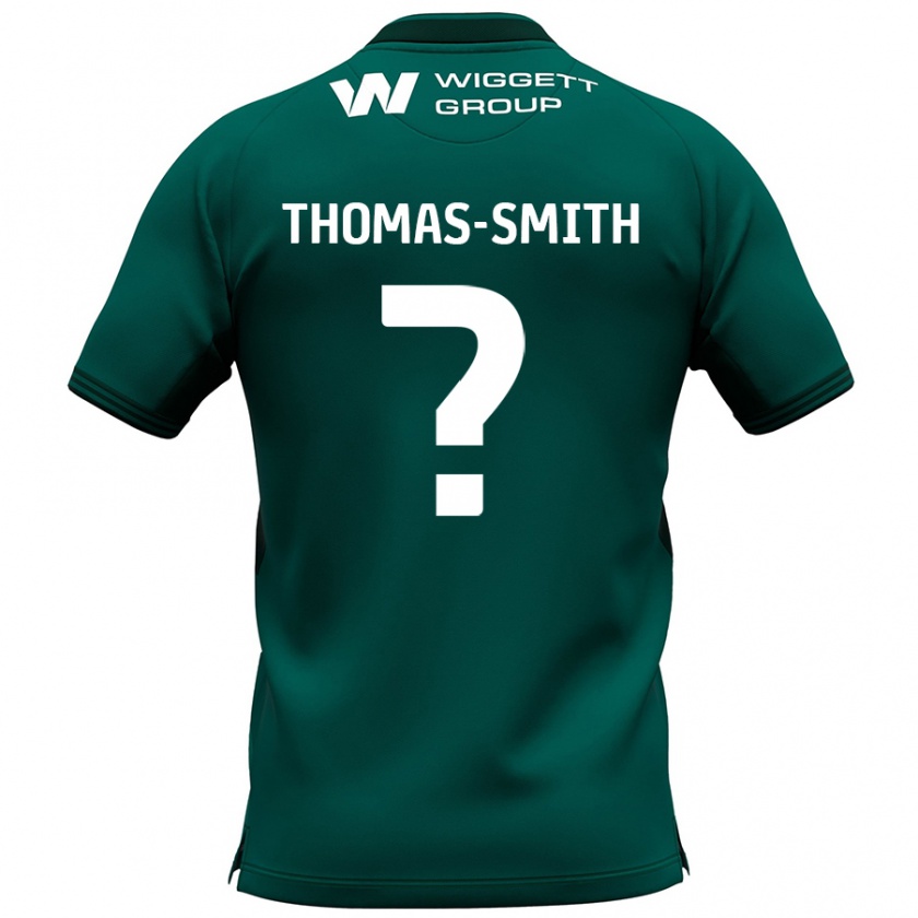 Kandiny Femme Maillot Jaydon Thomas-Smith #0 Vert Tenues Extérieur 2024/25 T-Shirt