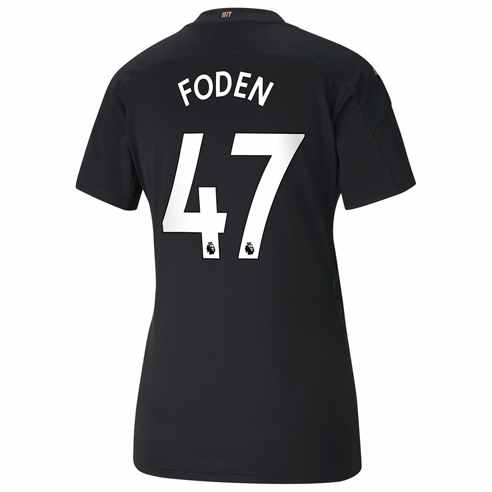 Femme Football Maillot Phil Foden #47 Tenues Extérieur ...