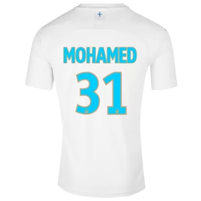 Homme Maillot Abdallah Ali Mohamed 31 Tenues Domicile Blanc 2019/20 Chemise