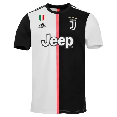 Enfant Maillot Cristiano Ronaldo 7 Tenues Domicile Blanc Noir 2019/20 Chemise