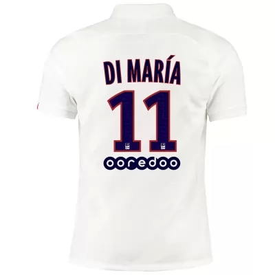 Enfant Maillot Angel Di Maria 11 Tenues Third Blanc 2019/20 Chemise