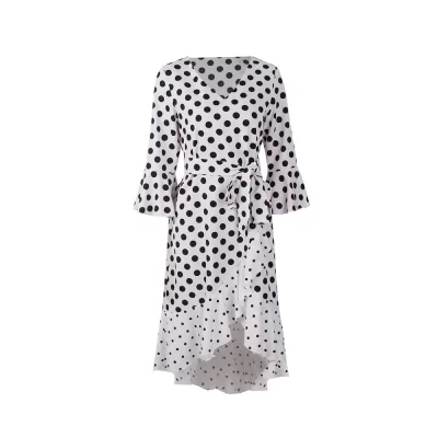 Kandiny - Spring new wave long sleeve large size dress