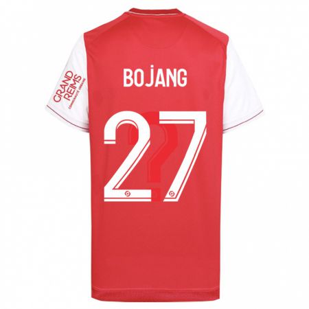 Kandiny Enfant Maillot Adama Bojang #27 Rouge Tenues Domicile 2023/24 T-Shirt