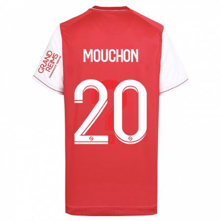 Kandiny Enfant Maillot Noemie Mouchon #20 Rouge Tenues Domicile 2023/24 T-Shirt