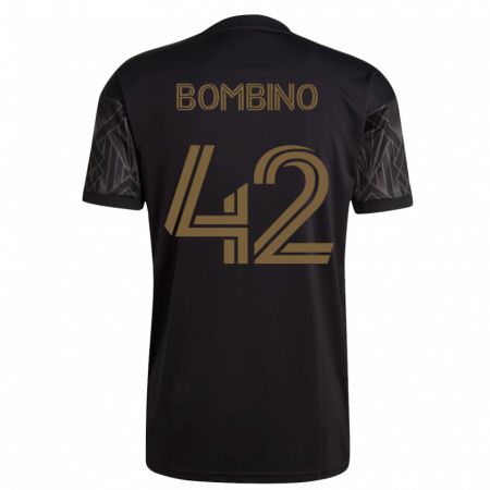 Kandiny Enfant Maillot Luca Bombino #42 Noir Tenues Domicile 2023/24 T-Shirt