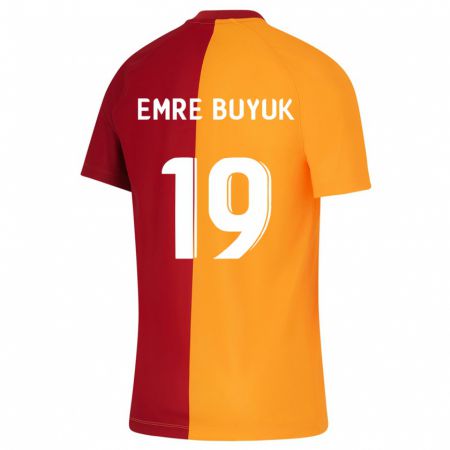 Kandiny Enfant Maillot Enes Emre Büyük #19 Orange Tenues Domicile 2023/24 T-Shirt