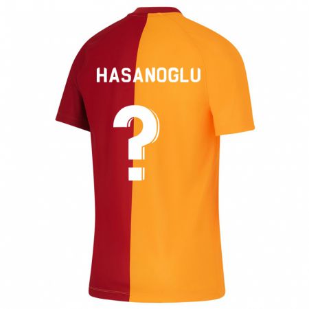 Kandiny Enfant Maillot Cinar Hasanoglu #0 Orange Tenues Domicile 2023/24 T-Shirt