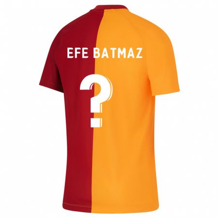 Kandiny Enfant Maillot Mert Efe Batmaz #0 Orange Tenues Domicile 2023/24 T-Shirt