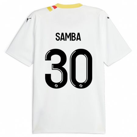 Kandiny Enfant Maillot Brice Samba #30 Noir Tenues Extérieur 2023/24 T-Shirt