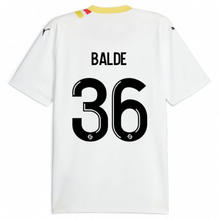 Kandiny Enfant Maillot Ibrahima Baldé #36 Noir Tenues Extérieur 2023/24 T-Shirt