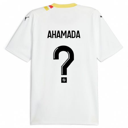 Kandiny Enfant Maillot Nelson Ahamada #0 Noir Tenues Extérieur 2023/24 T-Shirt