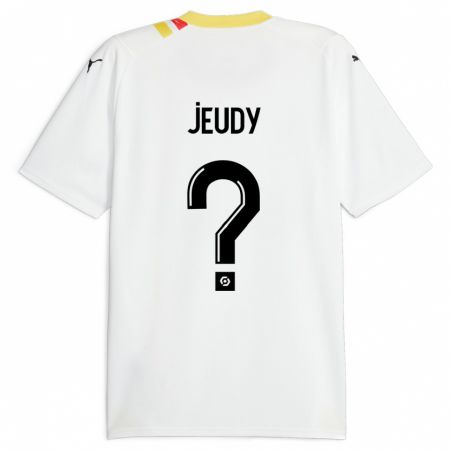 Kandiny Enfant Maillot Sherly Jeudy #0 Noir Tenues Extérieur 2023/24 T-Shirt