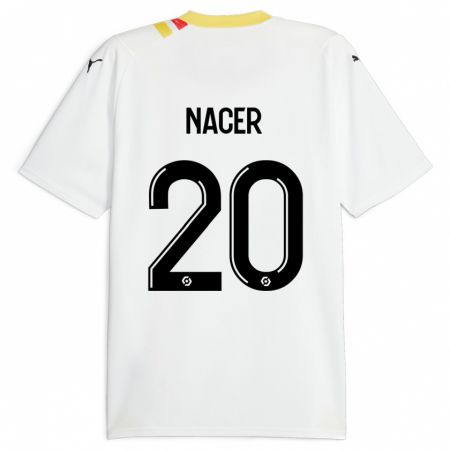 Kandiny Enfant Maillot Myriem Nacer #20 Noir Tenues Extérieur 2023/24 T-Shirt