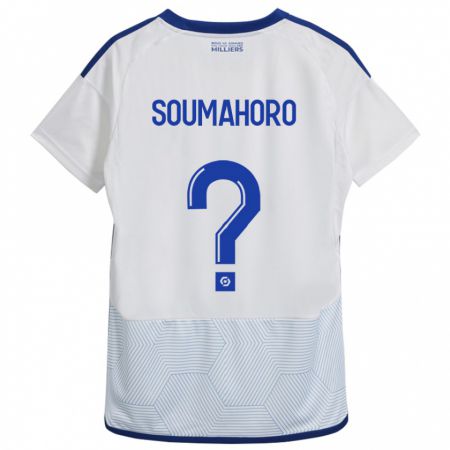 Kandiny Enfant Maillot Mohamed Soumahoro #0 Blanc Tenues Extérieur 2023/24 T-Shirt