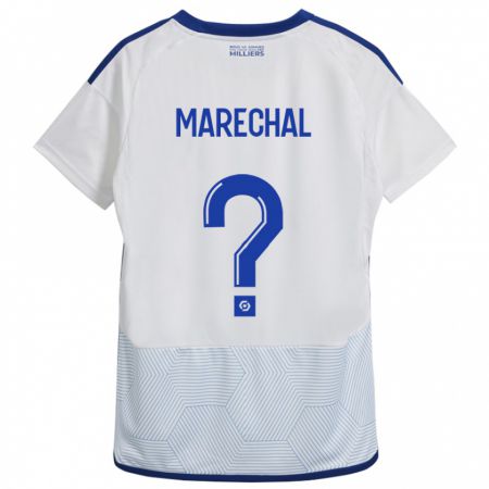 Kandiny Enfant Maillot Max Marechal #0 Blanc Tenues Extérieur 2023/24 T-Shirt