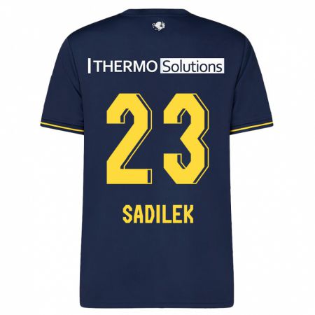 Kandiny Enfant Maillot Michal Sadilek #23 Marin Tenues Extérieur 2023/24 T-Shirt