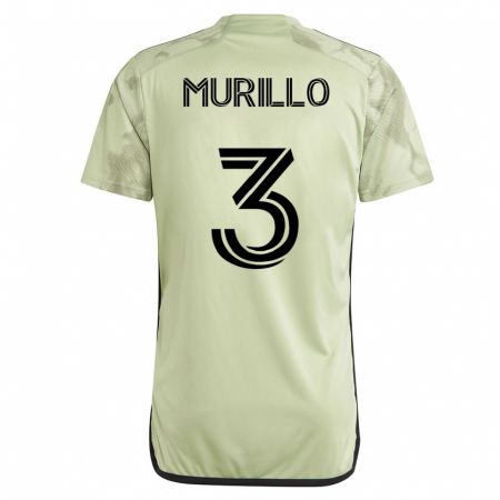 Kandiny Enfant Maillot Jesús Murillo #3 Vert Tenues Extérieur 2023/24 T-Shirt