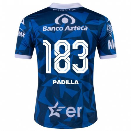 Kandiny Enfant Maillot Donovan Padilla #183 Bleu Tenues Extérieur 2023/24 T-Shirt