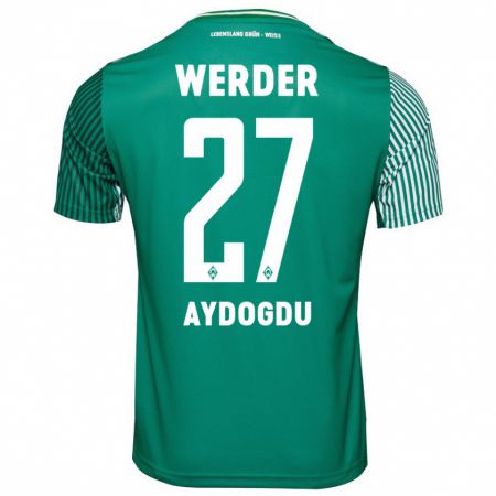 Kandiny Homme Maillot Onur Aydogdu #27 Vert Tenues Domicile 2023/24 T-Shirt