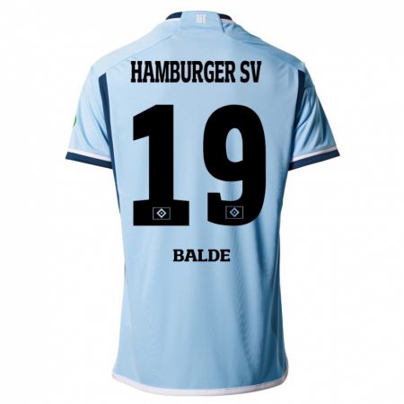 Kandiny Homme Maillot Saido Balde #19 Bleu Tenues Extérieur 2023/24 T-Shirt