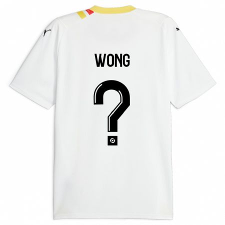 Kandiny Homme Maillot Kiani Wong #0 Noir Tenues Extérieur 2023/24 T-Shirt