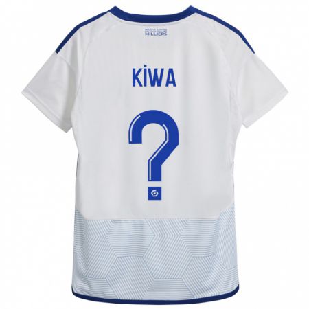 Kandiny Homme Maillot Bradel Kiwa #0 Blanc Tenues Extérieur 2023/24 T-Shirt